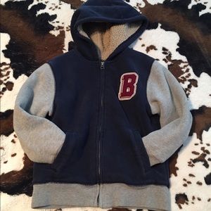 5/$25 Boys fleece lined hoodie